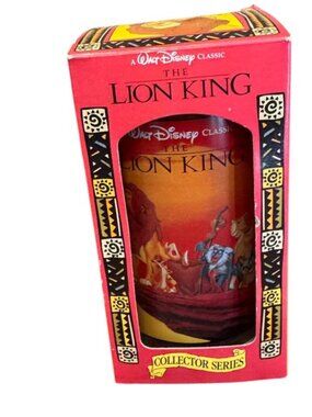 Vintage 1994 Disney Lion King collectible series cup New in Box